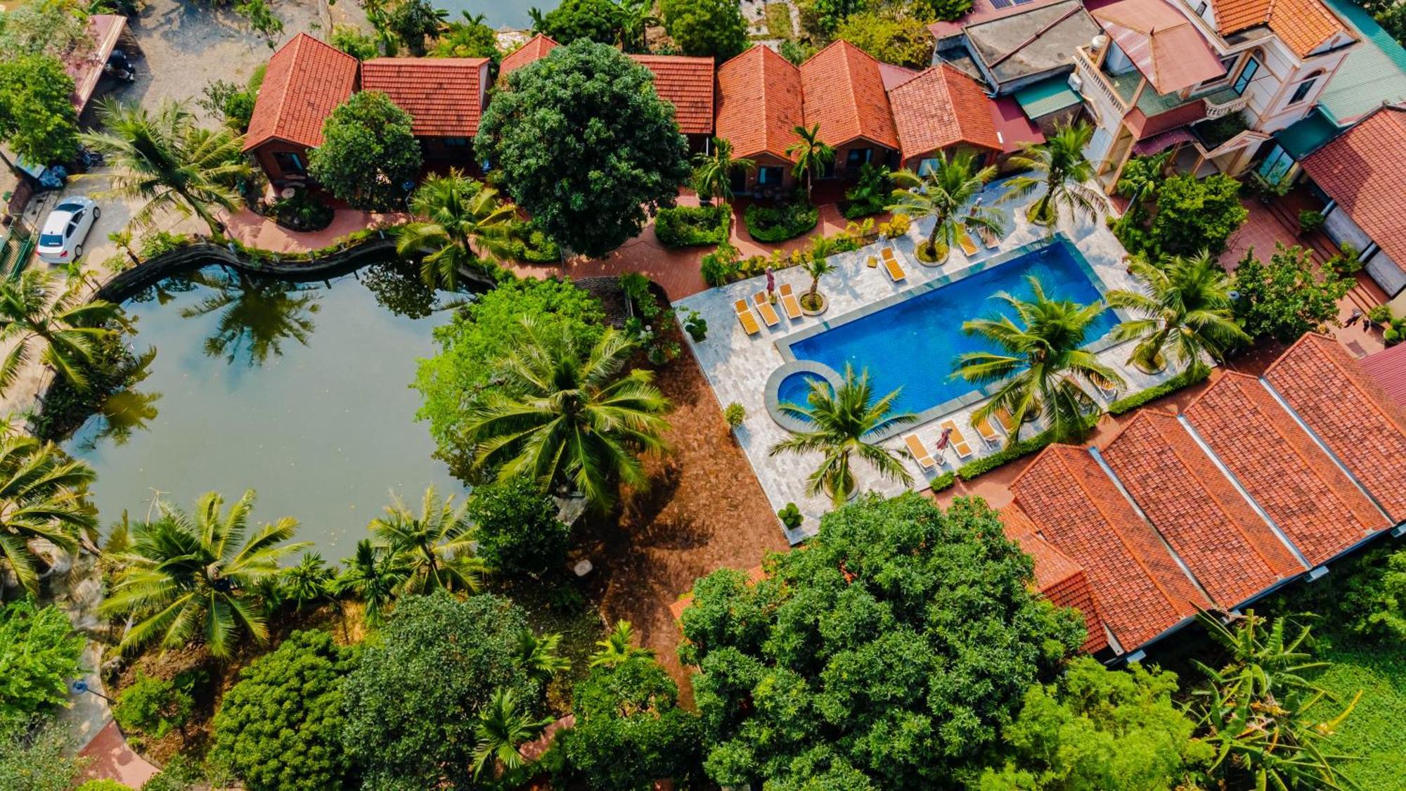 נין בין Tam Coc Green Garden Bungalow מראה חיצוני תמונה
