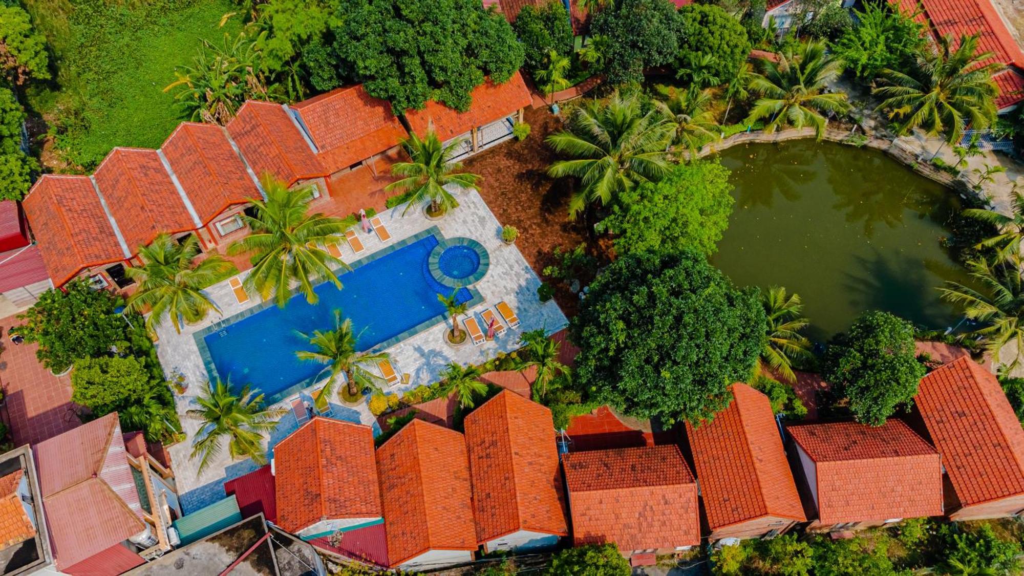 נין בין Tam Coc Green Garden Bungalow מראה חיצוני תמונה