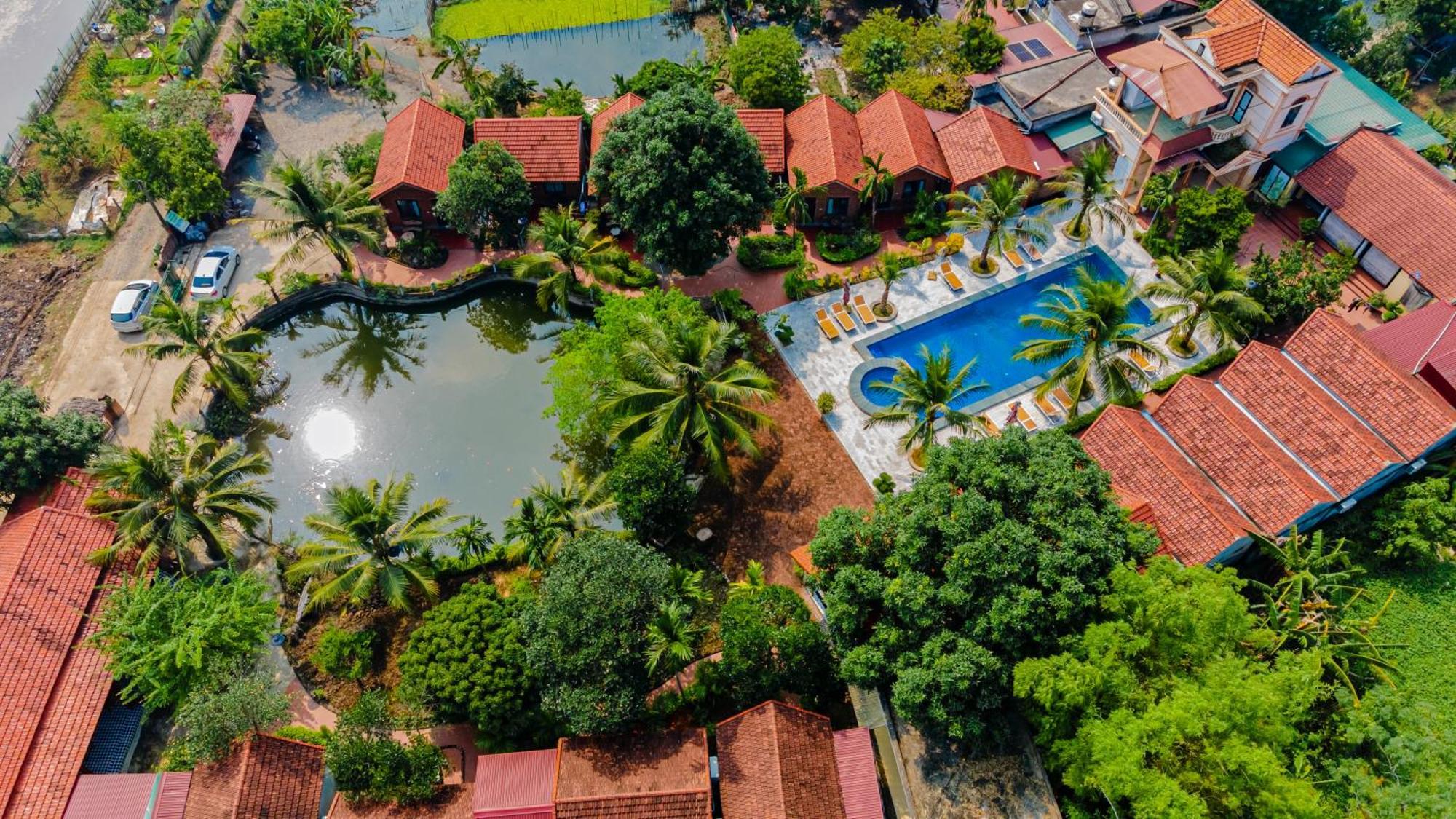 נין בין Tam Coc Green Garden Bungalow מראה חיצוני תמונה