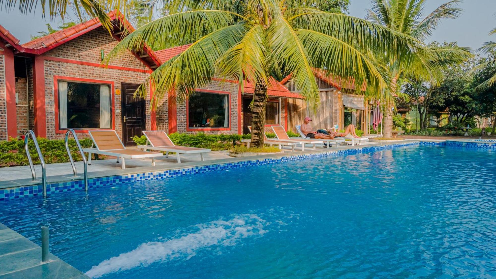 נין בין Tam Coc Green Garden Bungalow מראה חיצוני תמונה