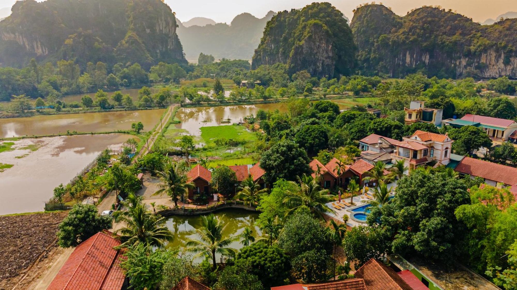 נין בין Tam Coc Green Garden Bungalow מראה חיצוני תמונה