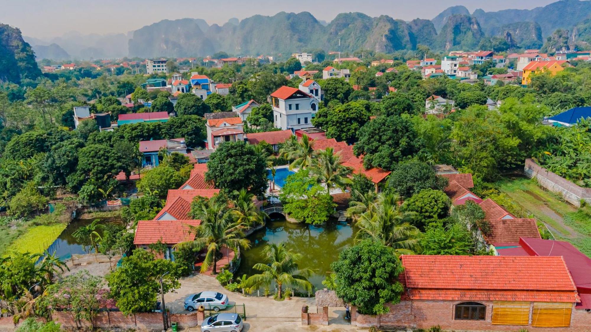 נין בין Tam Coc Green Garden Bungalow מראה חיצוני תמונה