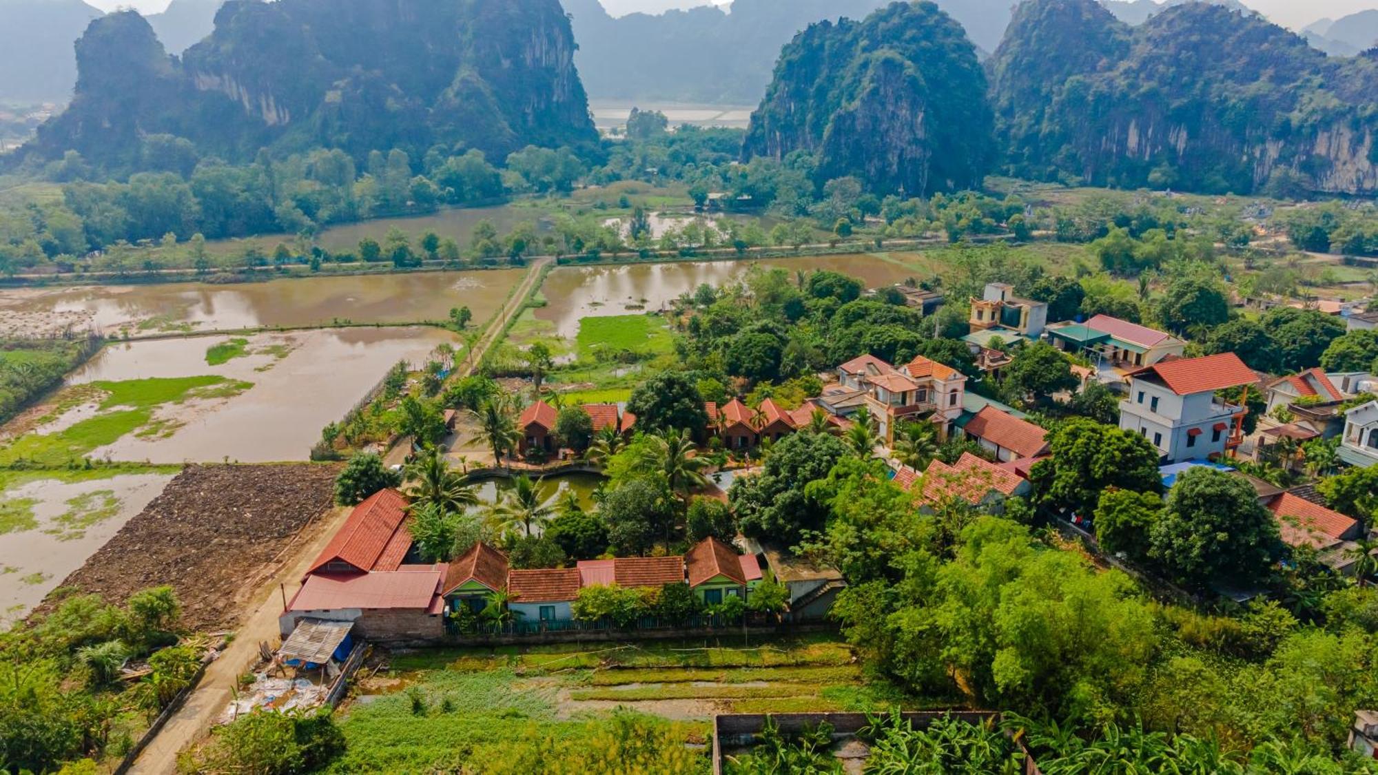 נין בין Tam Coc Green Garden Bungalow מראה חיצוני תמונה